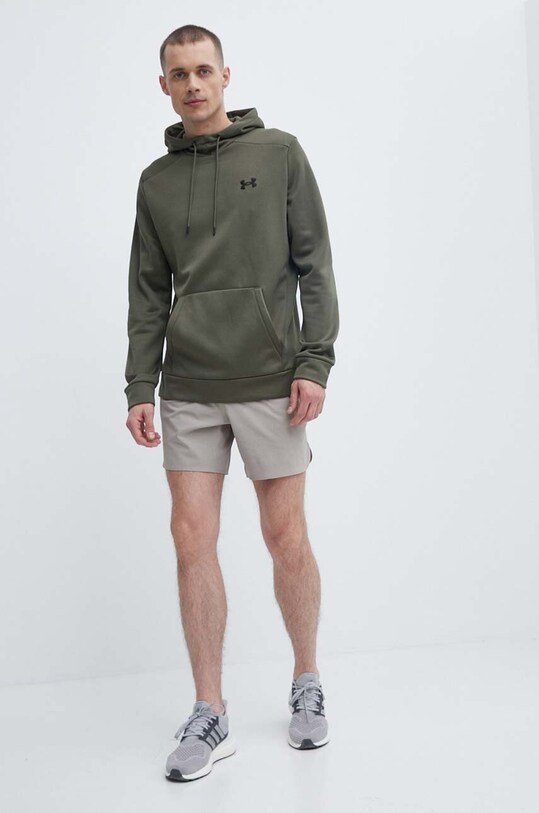 Under Armour bluza dresowa 1373353 zielony AW24