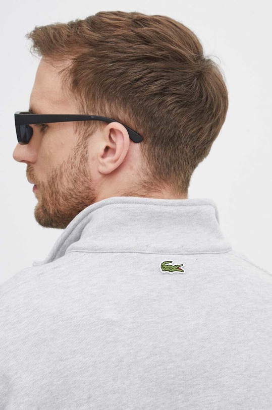 Lacoste hanorac de bumbac gri SH0069