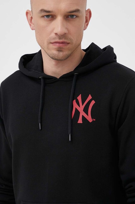 Кофта 47 brand MLB New York Yankees BB017PMBPLE581655JK чорний