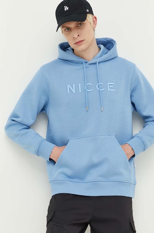 Μπλούζα Nicce απλικέ μπλε 0032.K008