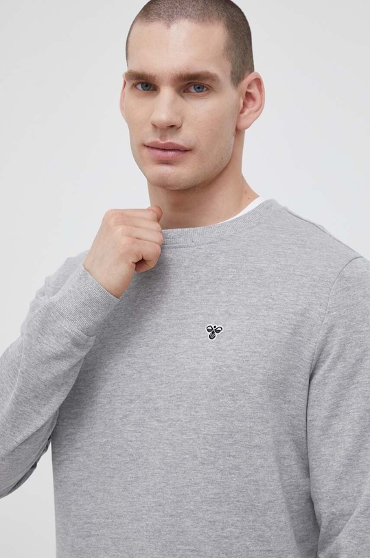 Hummel bluza bez kaptura szary 219023