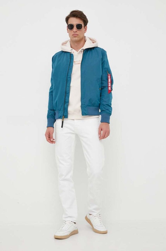 Кофта Alpha Industries 136334.578 бежевий SS23