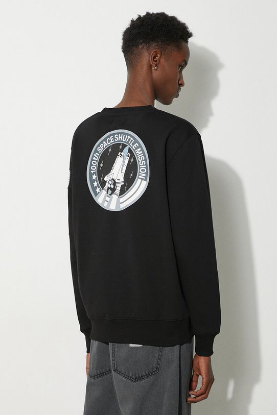 Alpha Industries bluză Space Shuttle Sweater altele negru 178307.03