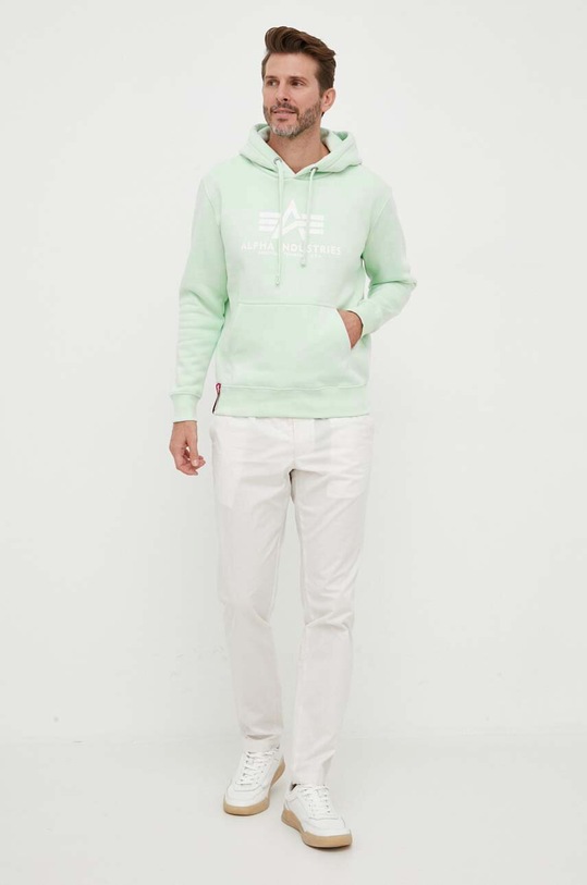 Alpha Industries bluză 178312.43 verde SS23
