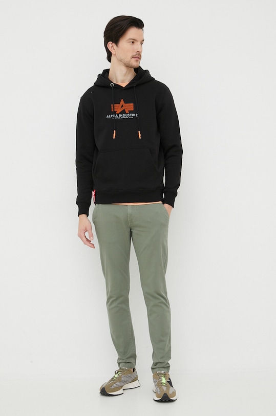 Alpha Industries bluza 178312RB.03 czarny SS23