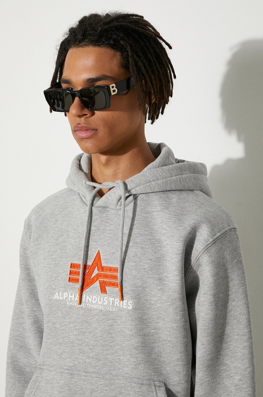 Кофта Alpha Industries 178312RB.17 серый
