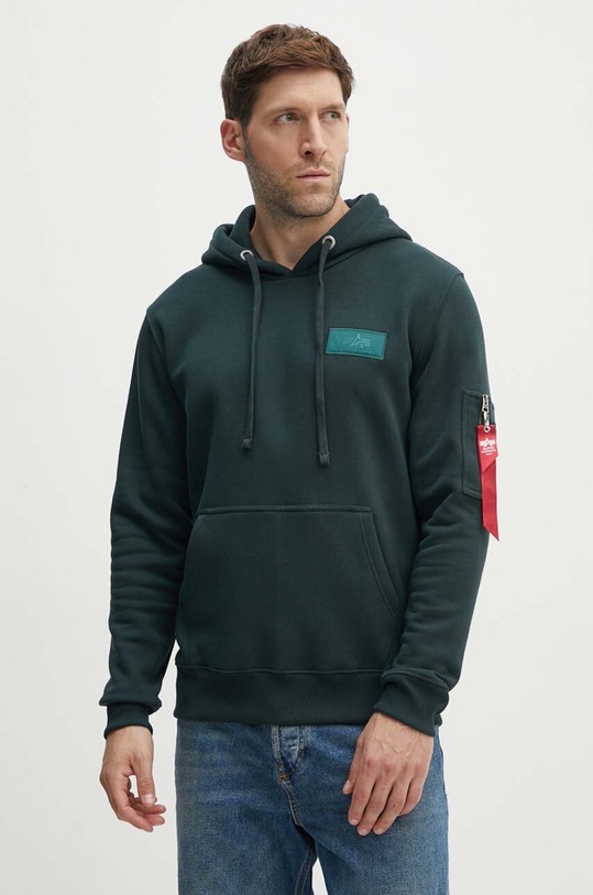 Odzież Alpha Industries bluza 178318.03 turkusowy