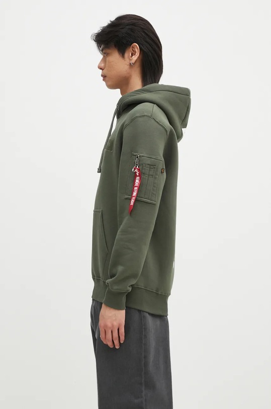 Alpha Industries bluză 178318.03 verde SS25