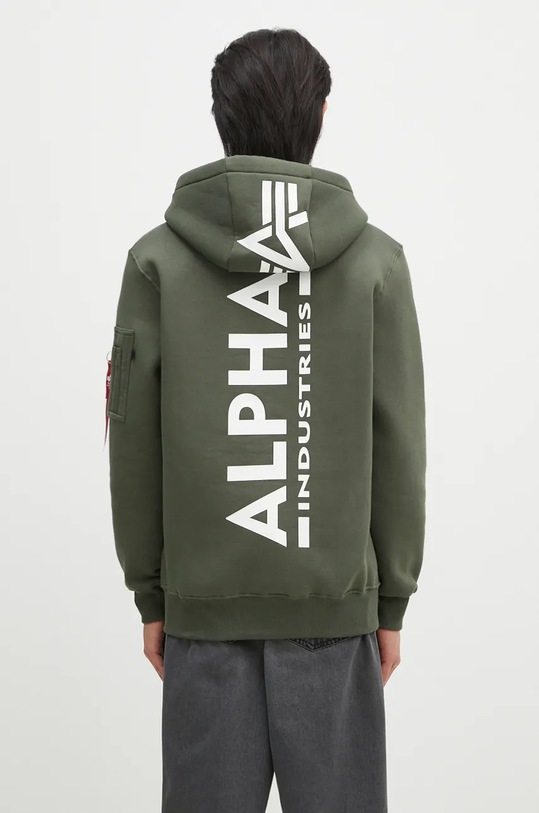 Îmbrăcăminte Alpha Industries bluză 178318.03 verde