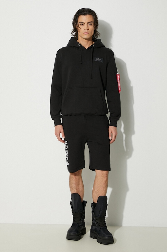 Alpha Industries sweatshirt 178318.03 black SS25
