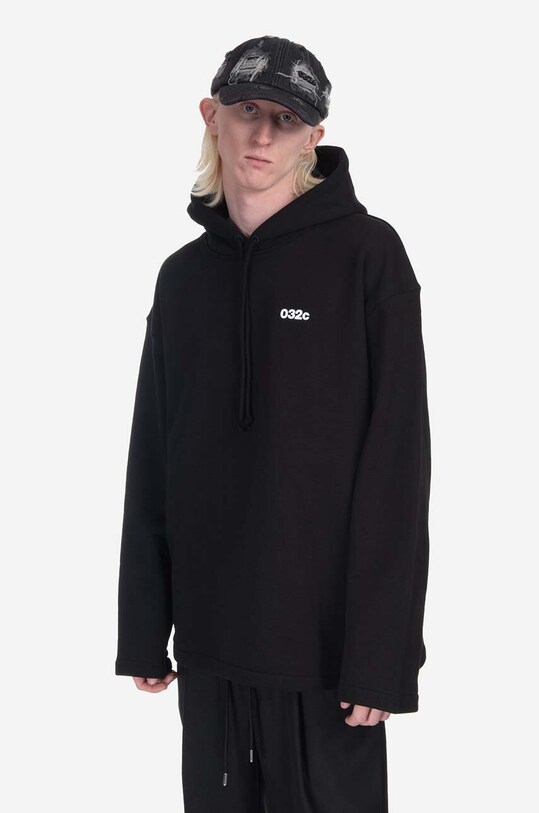 Bavlnená mikina 032C Content Maxi Hoodie SS23.C.2040