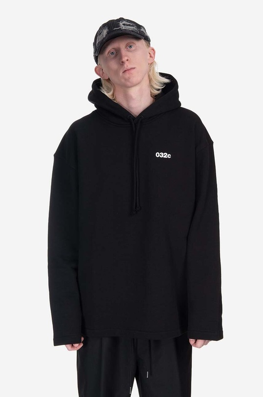 Bavlněná mikina 032C Content Maxi Hoodie SS23.C.2040