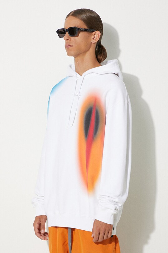 A-COLD-WALL* cotton sweatshirt Hypergraphic white ACWMW089
