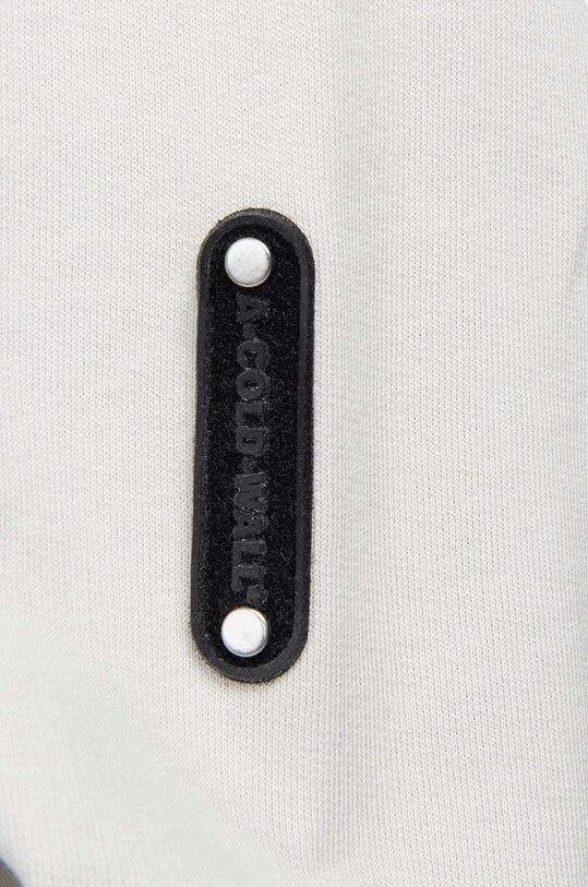 Bavlněná mikina A-COLD-WALL* Brutalist Hoodie ACWMW094 šedá