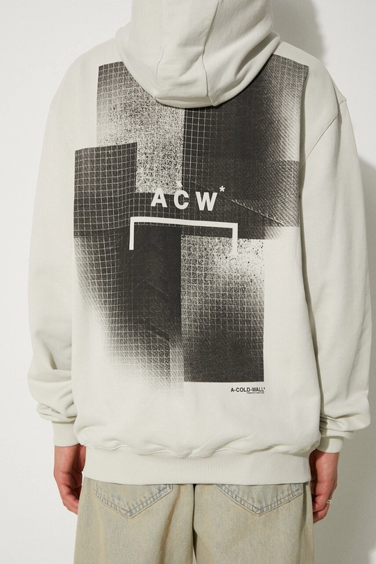 Βαμβακερή μπλούζα A-COLD-WALL* Brutalist Hoodie ACWMW094