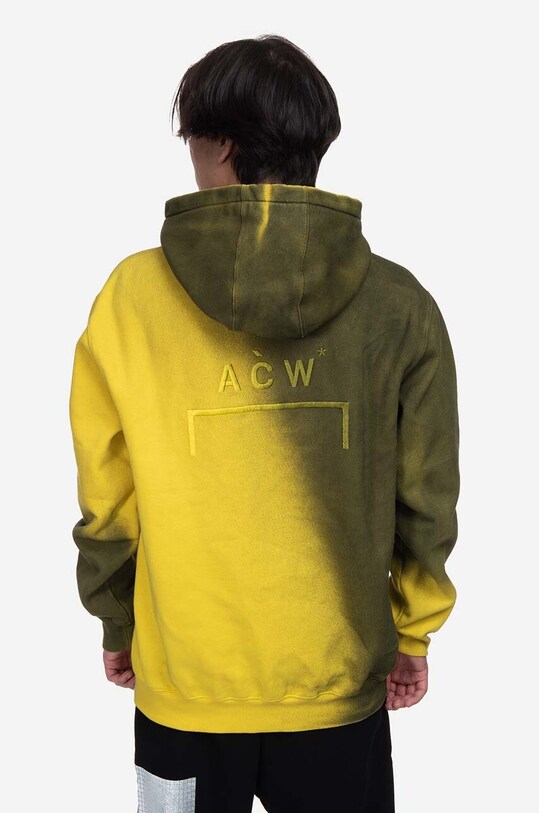 Oblečenie Bavlnená mikina A-COLD-WALL* Gradient Hoodie ACWMW100 žltá