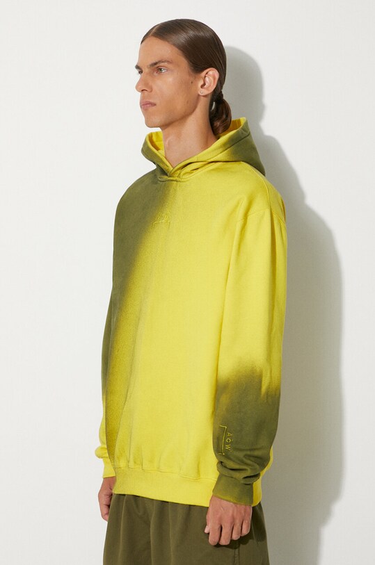 Abbigliamento A-COLD-WALL* felpa in cotone Gradient Hoodie ACWMW100 giallo