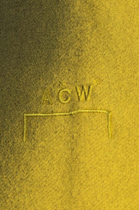 Bavlnená mikina A-COLD-WALL* Gradient Hoodie žltá ACWMW100