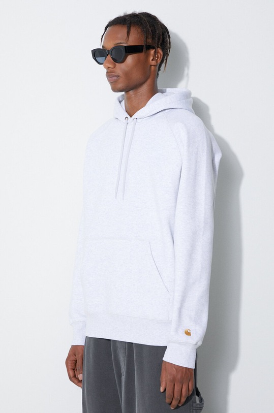 Mikina Carhartt WIP Chase sivá I026384