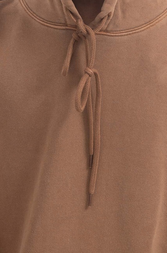 Carhartt WIP cotton sweatshirt Arling I031368 brown