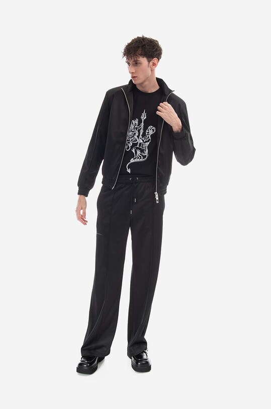 Han Kjøbenhavn bluză Track top M.132573 negru SS23