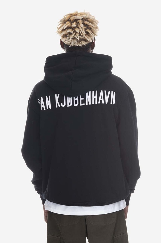 Clothing Han Kjøbenhavn cotton sweatshirt Logo Print Regular Hoodie M.132863 black