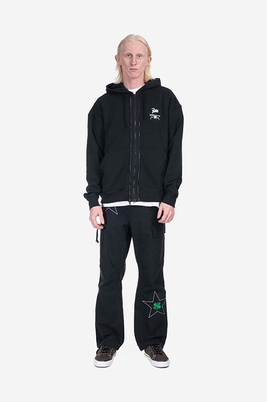 Converse bluza bawełniana x Patta Utility 10024664.A01 czarny SS23