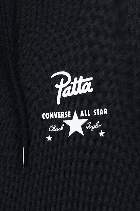 Converse bluza bawełniana x Patta Utility czarny 10024664.A01