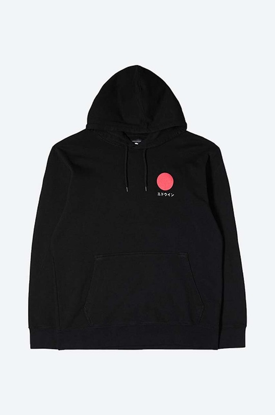 Clothing Edwin cotton sweatshirt Japanese Sun I029285.8967 black