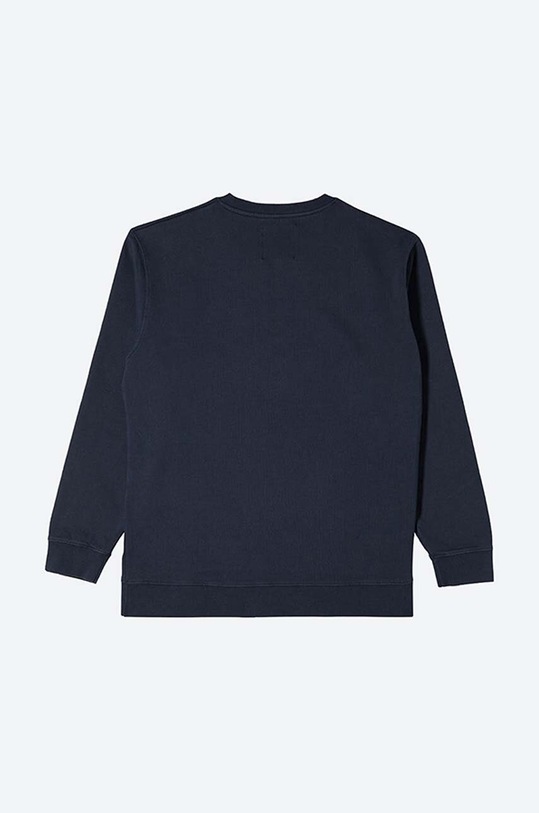 Edwin cotton sweatshirt Base Crew navy I025854.NYB67
