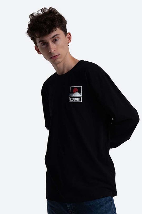 Edwin cotton sweatshirt Sunset On Mt Fuji without black I025875.8967