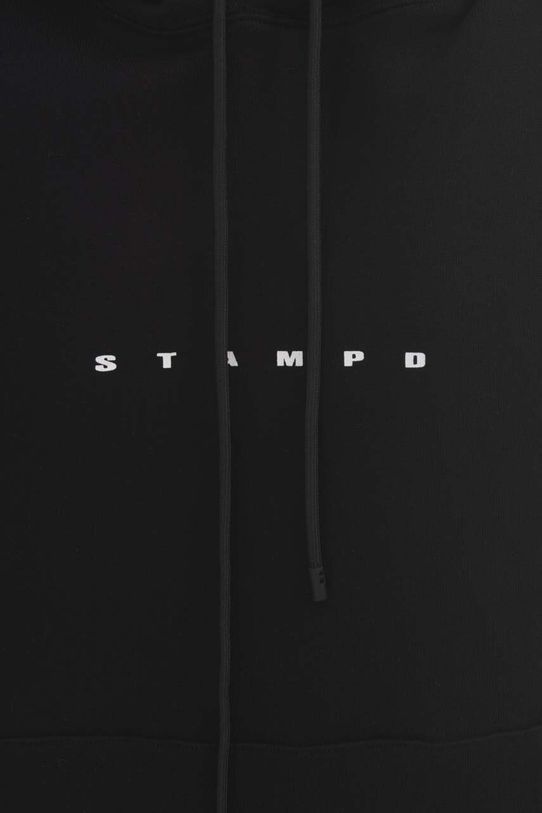 STAMPD cotton sweatshirt black SLA.M3202HD