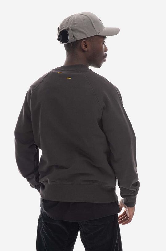 Odzież Filling Pieces bluza bawełniana Crewneck Lux 80513731268 czarny