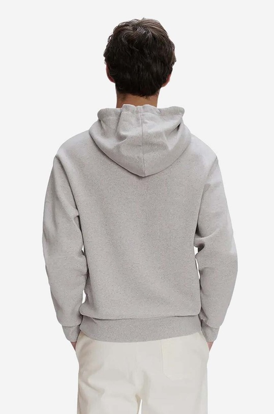 Clothing A.P.C. cotton sweatshirt Hoodie Larry COFDZ.H27622 gray