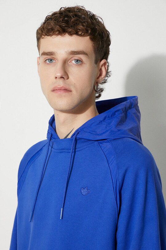adidas Originals cotton sweatshirt blue HR5456