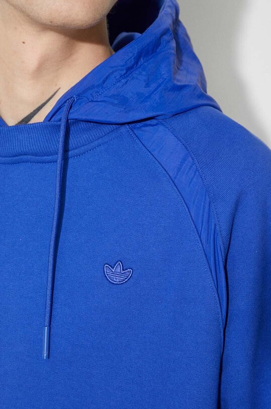 adidas Originals cotton sweatshirt HR5456 blue
