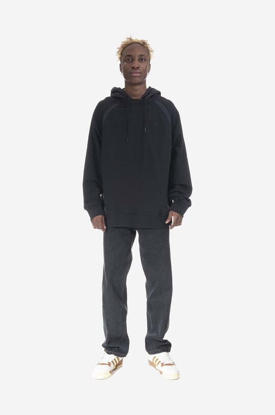 Oblečenie Bavlnená mikina adidas Originals Trefoil Essentials Hoodie HR8673 čierna
