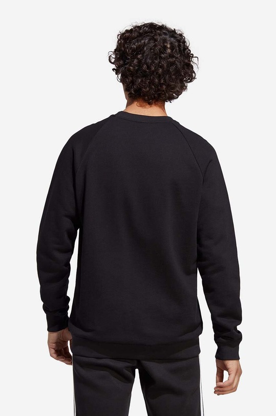 Odzież adidas Originals bluza bawełniana Adicolor Classics Trefoil Crewneck IA4854 czarny