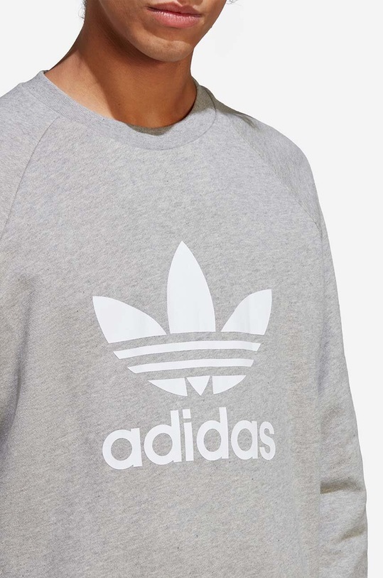 adidas Originals hanorac de bumbac IA4857 gri