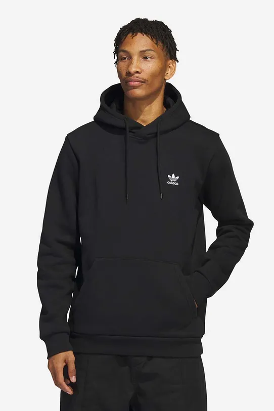 adidas Originals bluza Trefoil Essentials Hoodie pozostałe czarny IA4898