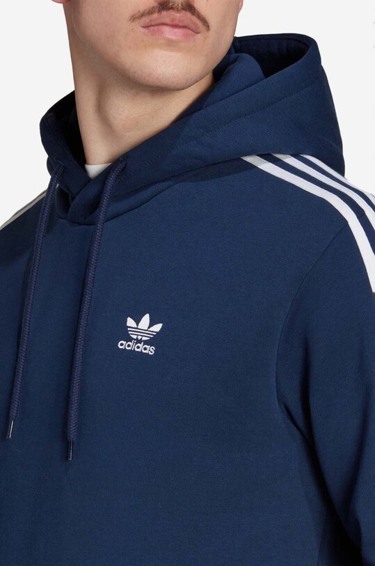 adidas Originals bluza 3-Stripes Hoody IA6348 granatowy