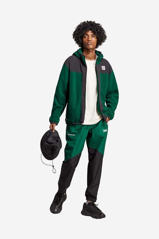 adidas Originals bluza Adventure FC Full Zip Polar Fleece Hoodie IC2340 zielony SS23