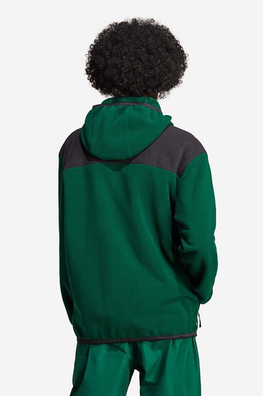 Odzież adidas Originals bluza Adventure FC Full Zip Polar Fleece Hoodie IC2340 zielony