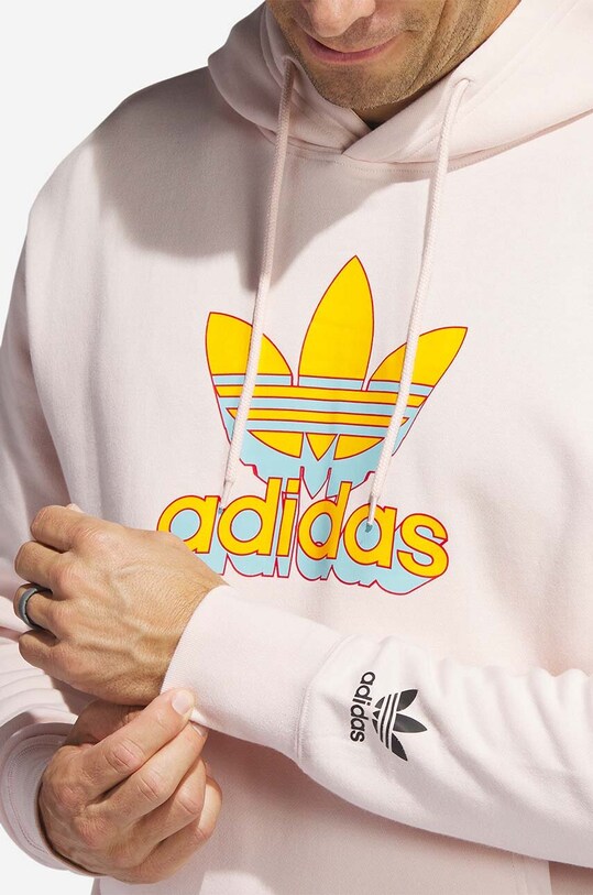 Mikina adidas Originals růžová IC5567