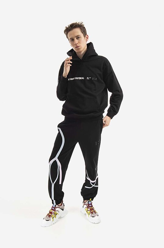 Bavlnená mikina MCQ Manifesto 624727RST841000 čierna SS23