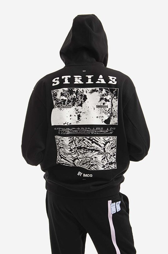 Oblečenie Bavlnená mikina MCQ Manifesto 624727RST841000 čierna