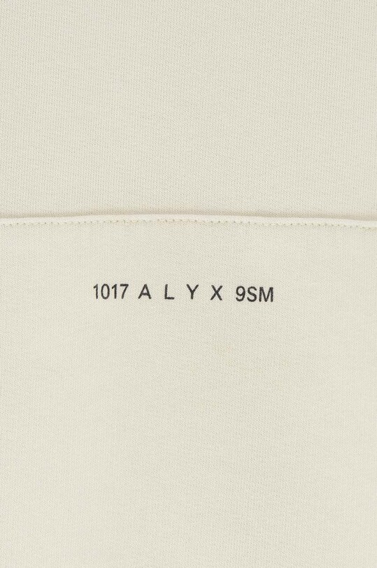 1017 ALYX 9SM cotton sweatshirt Printed Logo Treated gray AAUSW0176FA01