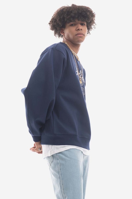 Ader Error sweatshirt Ader Error Sweatshirt navy BMADSSSW0105NV