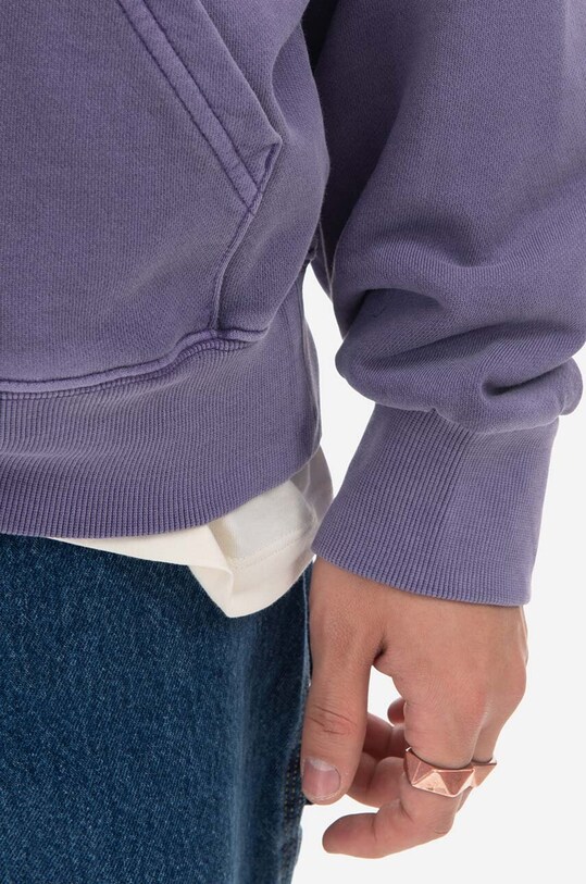 Carhartt WIP cotton sweatshirt Carhartt WIP Hooded Nelson Sweat I029963 ARRENGA I029963.ARRENGA violet SS23