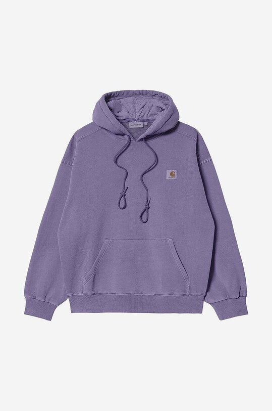 Carhartt WIP cotton sweatshirt Carhartt WIP Hooded Nelson Sweat I029963 ARRENGA I029963.ARRENGA violet